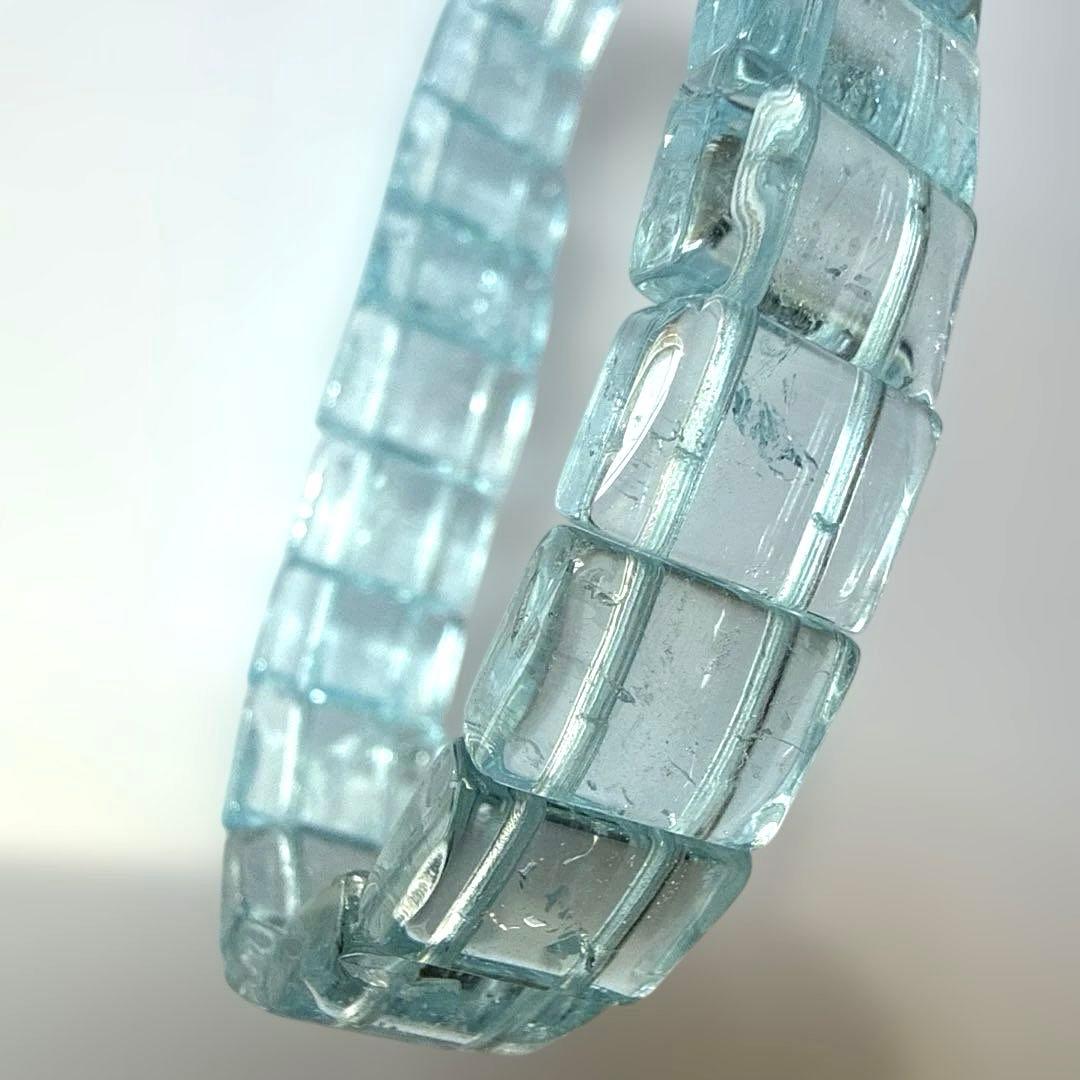 天然石　高品質トパーズ　バングル