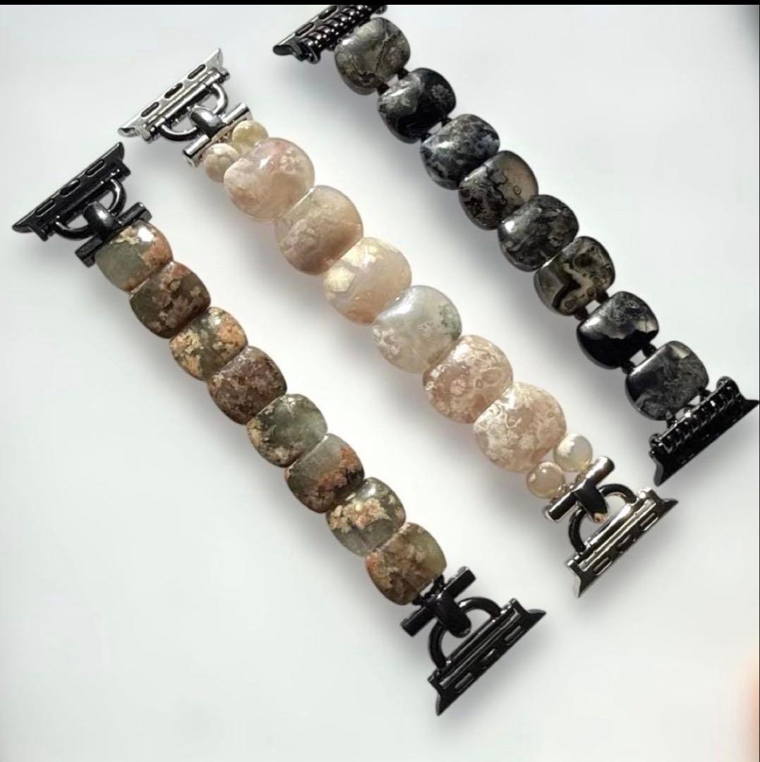 天然石　高品質トパーズ　バングル