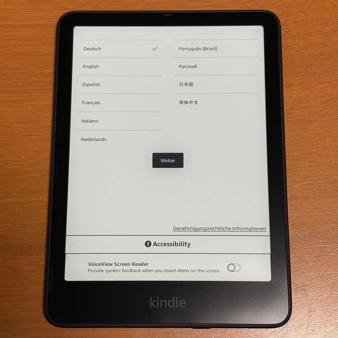 kindle paperwhite シグニチャーエディション 12世代 2024