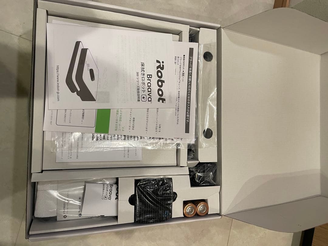 新品 iRobot Braava 380j ブラーバ 床拭きロボット