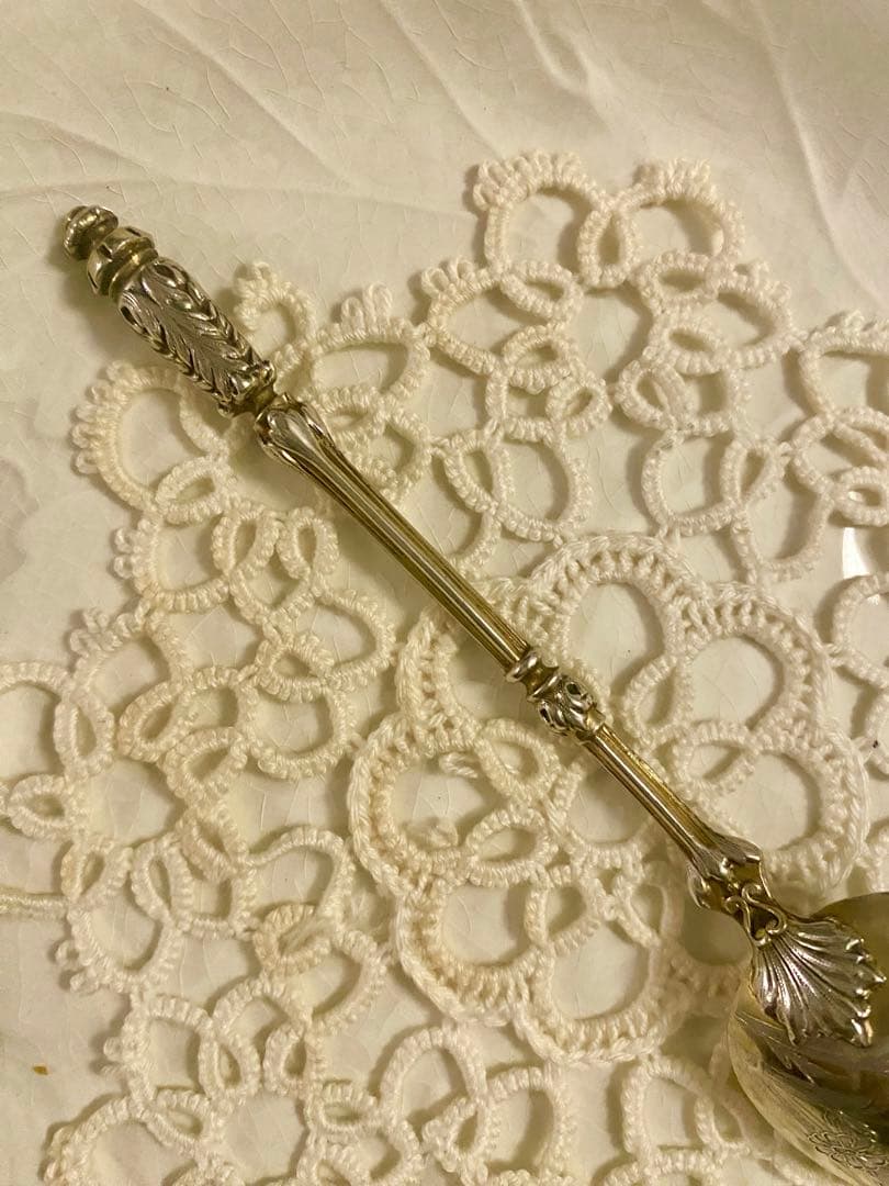 【1800年代後半】希少 アンティークティースプーン　パリ　蚤の市