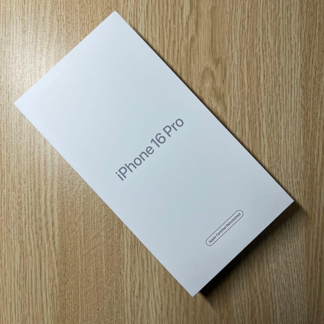 新品、未開封 iPhone 16Pro 128GB ブラック 国内版SIMフリー