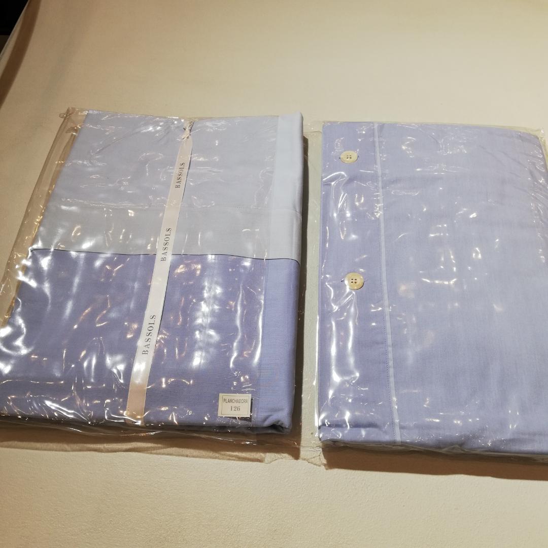 OUTLET商品♠ BASSOLS/バッソルズ　リネンセット　ブルー　WD