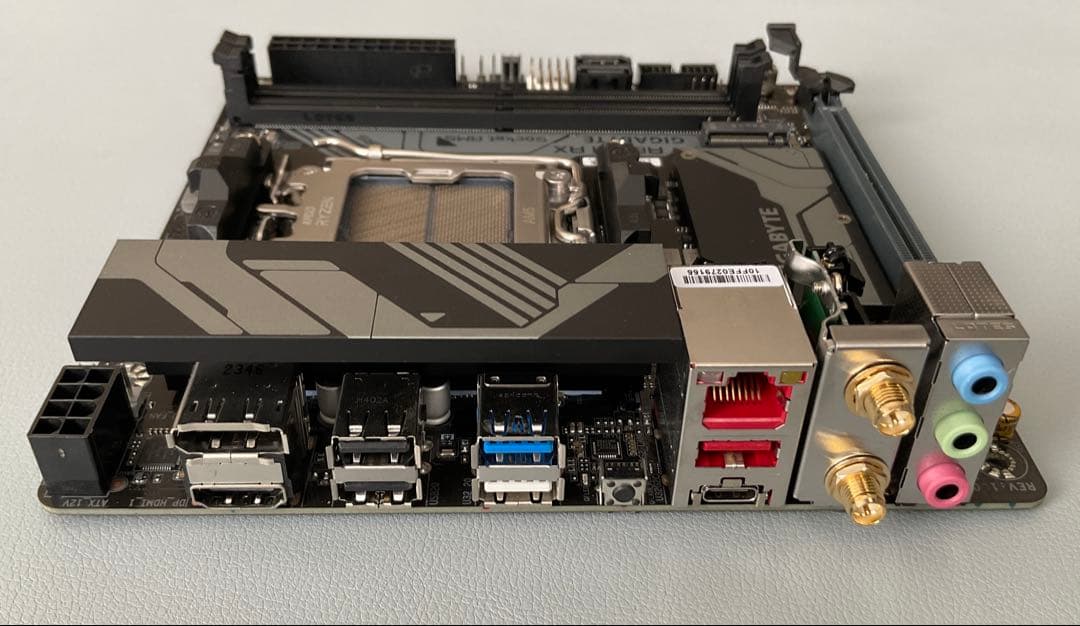 【自作PC】GIGABYTE A620I AX