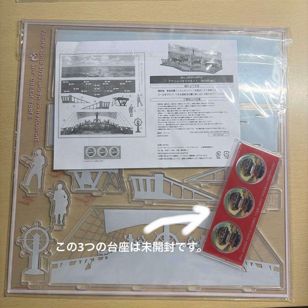ミセスグリーンアップル ノアの方舟 アトランティス コンプリートBOX グッズ