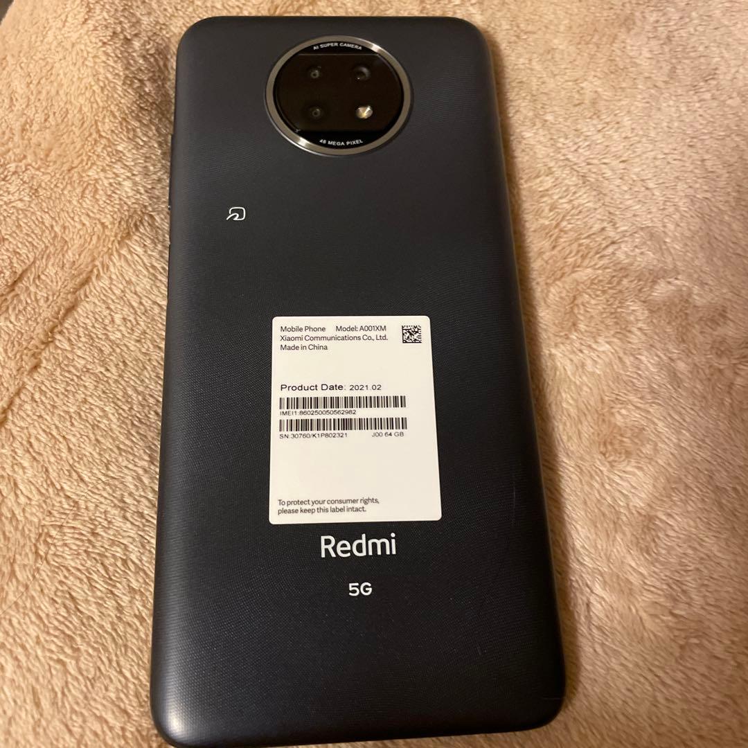 美品　Redmi Note 9T ブラック　SIMフリー