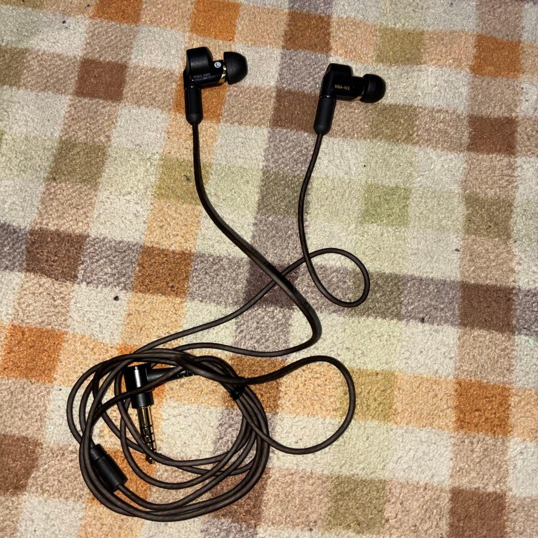SONY XBA-N3BP 有線イヤホン　高級機！ハイレゾ