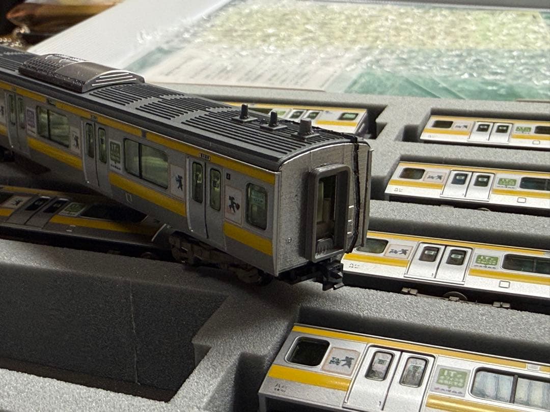 【加工品】KATO E231系500番台総武線 モニタリング/無線試験車仕様