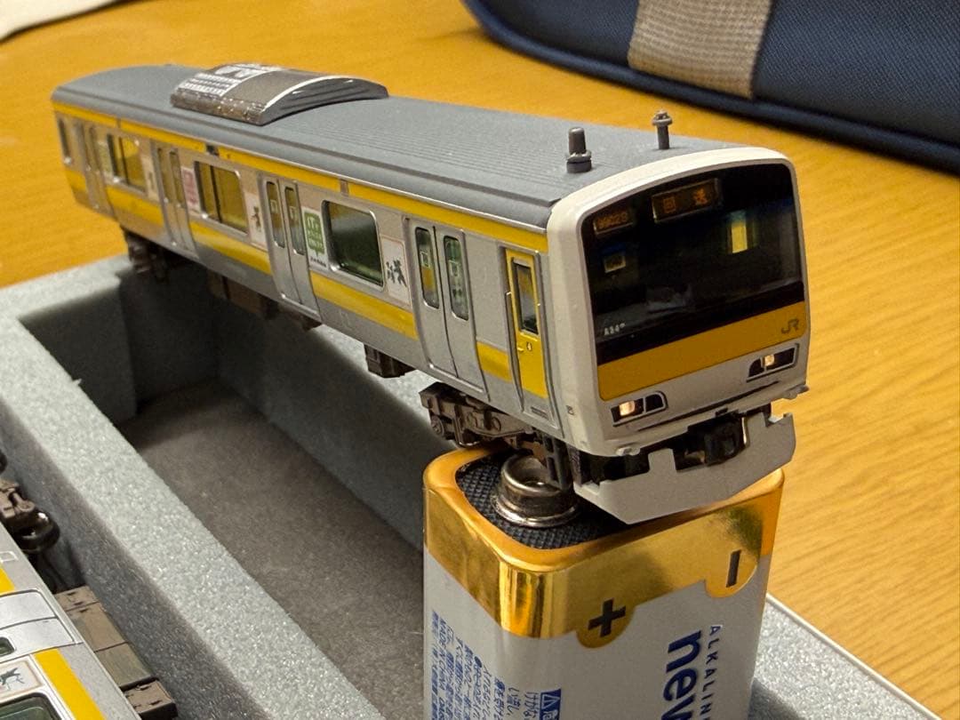 【加工品】KATO E231系500番台総武線 モニタリング/無線試験車仕様