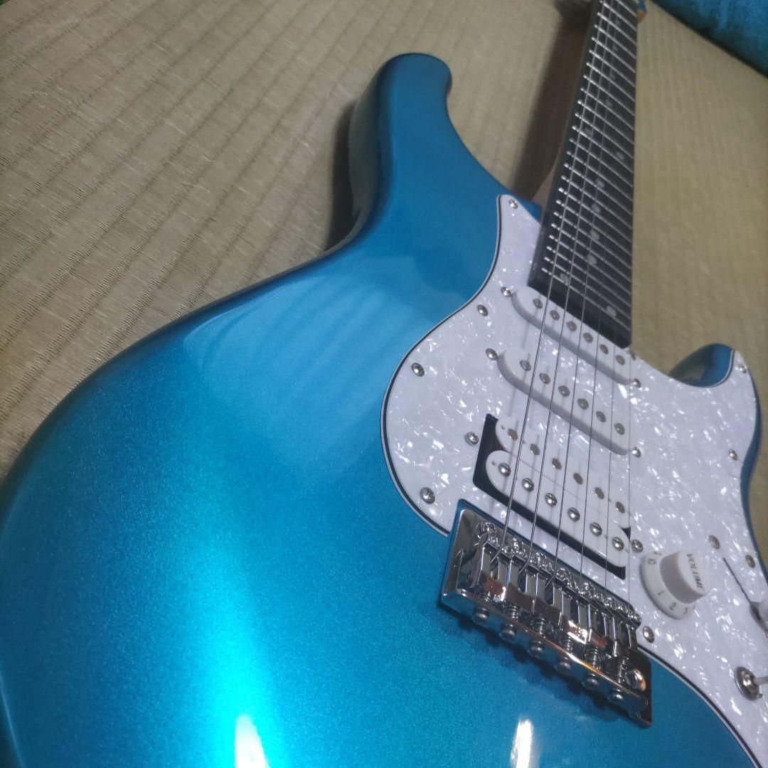 Laid Back エレキギター　LST-3HZ MBP ケース付き