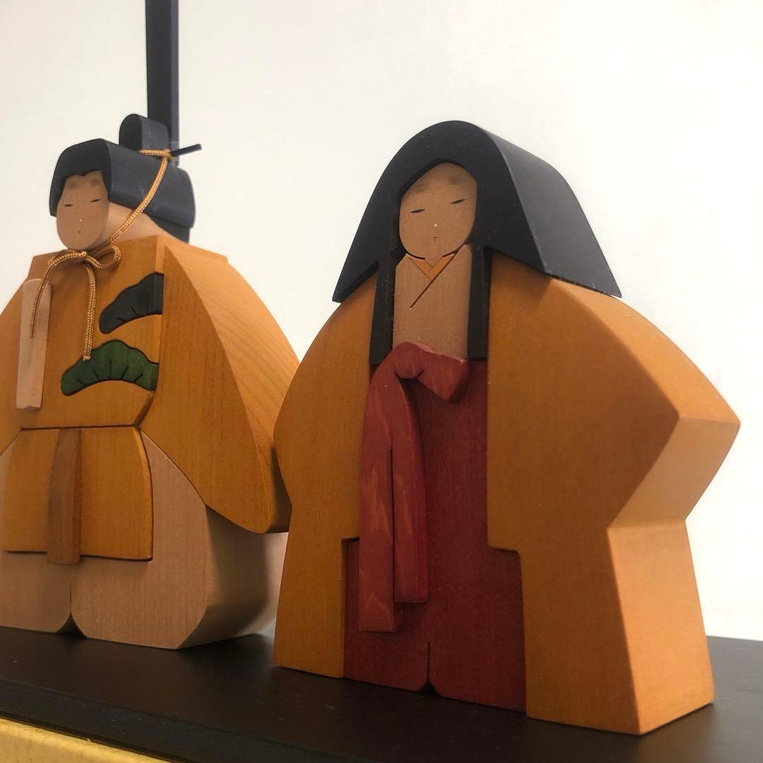 ひな人形　親王飾り　作家　ひな道具　ぼんぼり