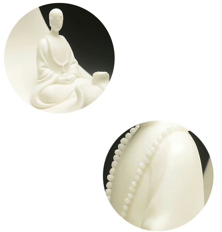 彫刻芸術置物、一葉菩提陶磁器創意装飾品