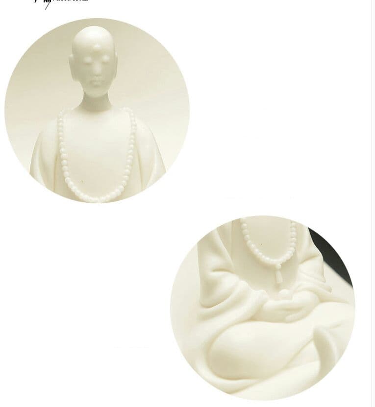 彫刻芸術置物、一葉菩提陶磁器創意装飾品