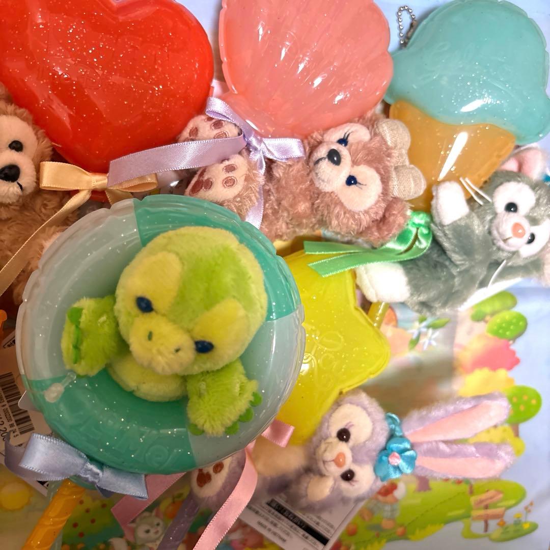 ディズニー ダッフィー スティック バルーン 手持ち カラフルハピネス