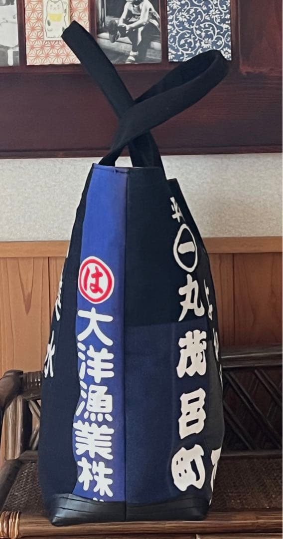 手作りトートバッグ♡昭和です♪