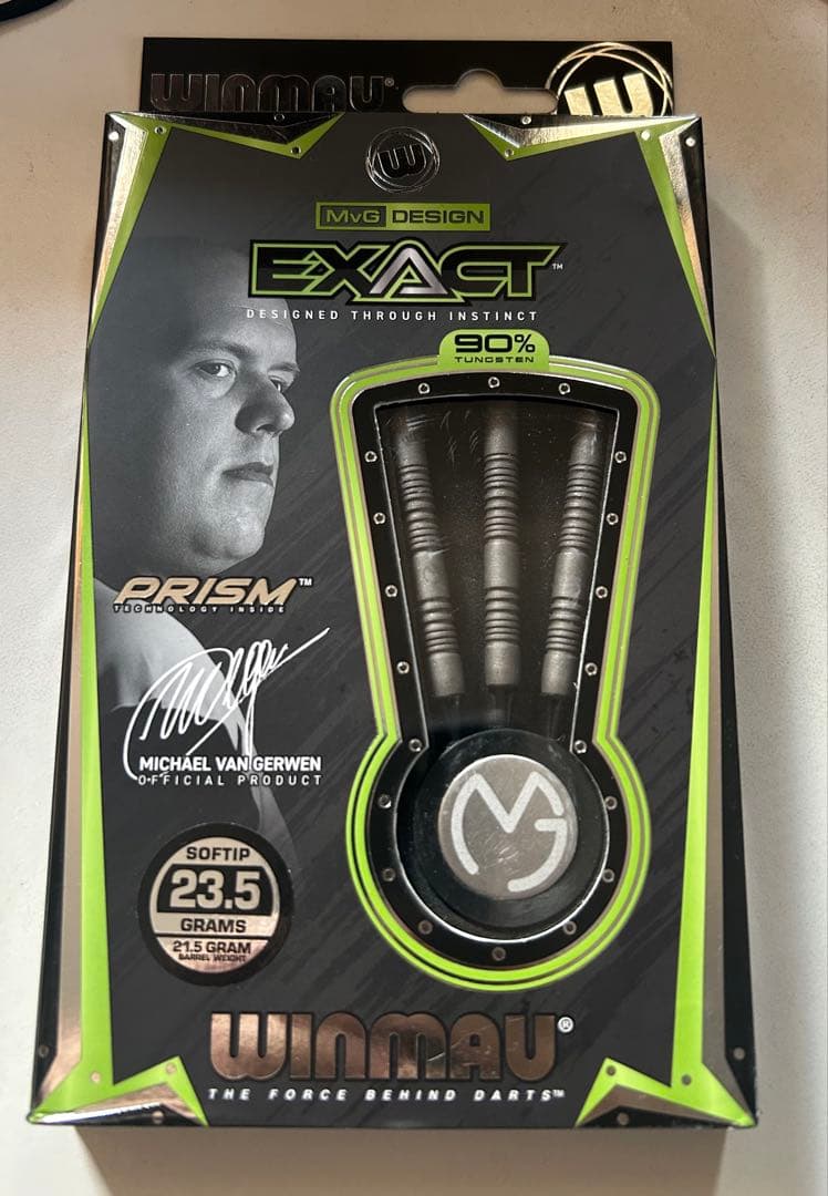 イグザクト 21.5 MvG Winmau EXACT マイケルヴァンガーウェン