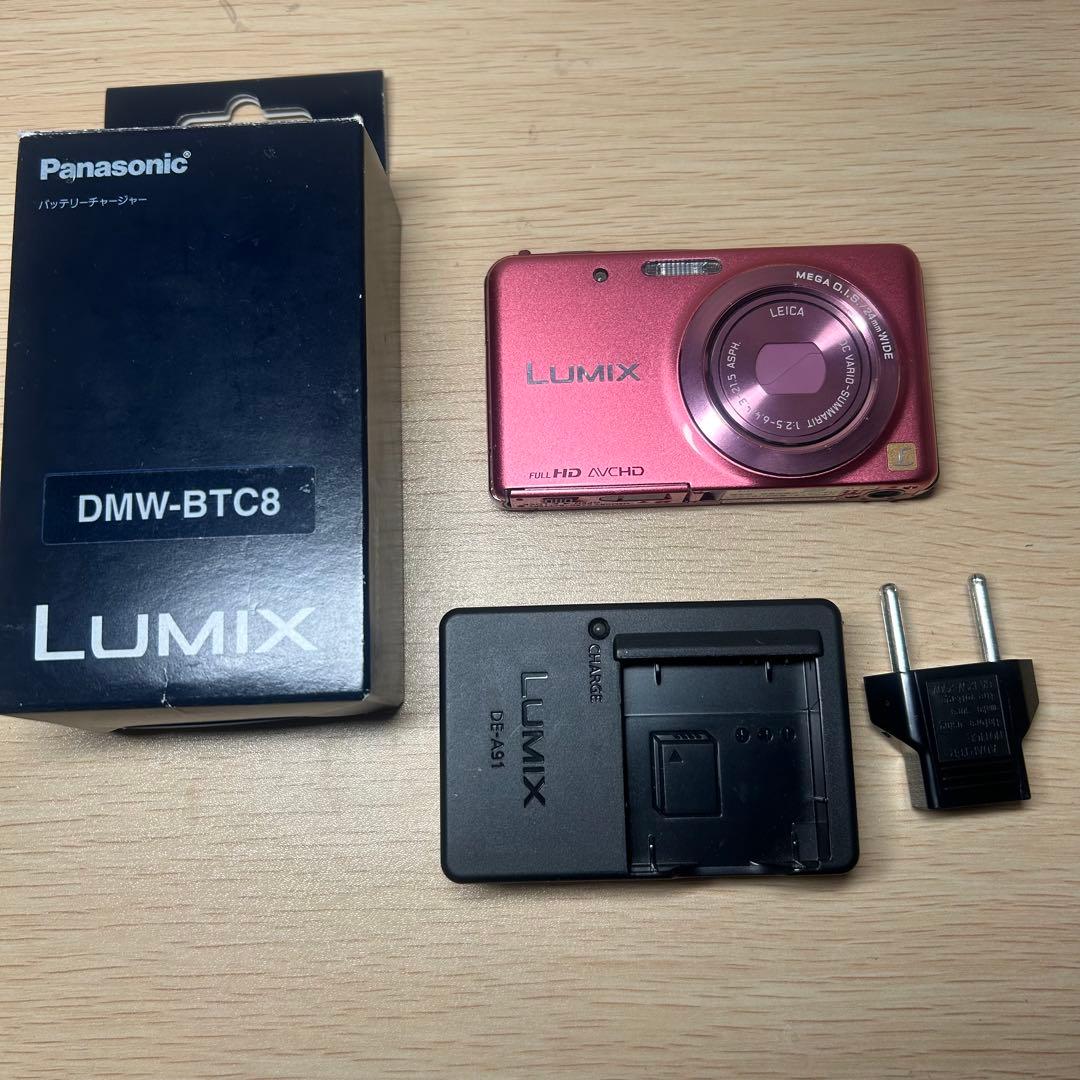 Panasonic パナソニック LUMIX DMC-FX80 ピンク色