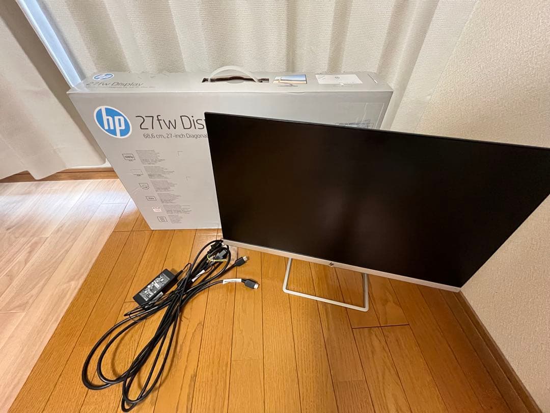 HP 27fw 27インチ ディスプレイ 薄型フルHD