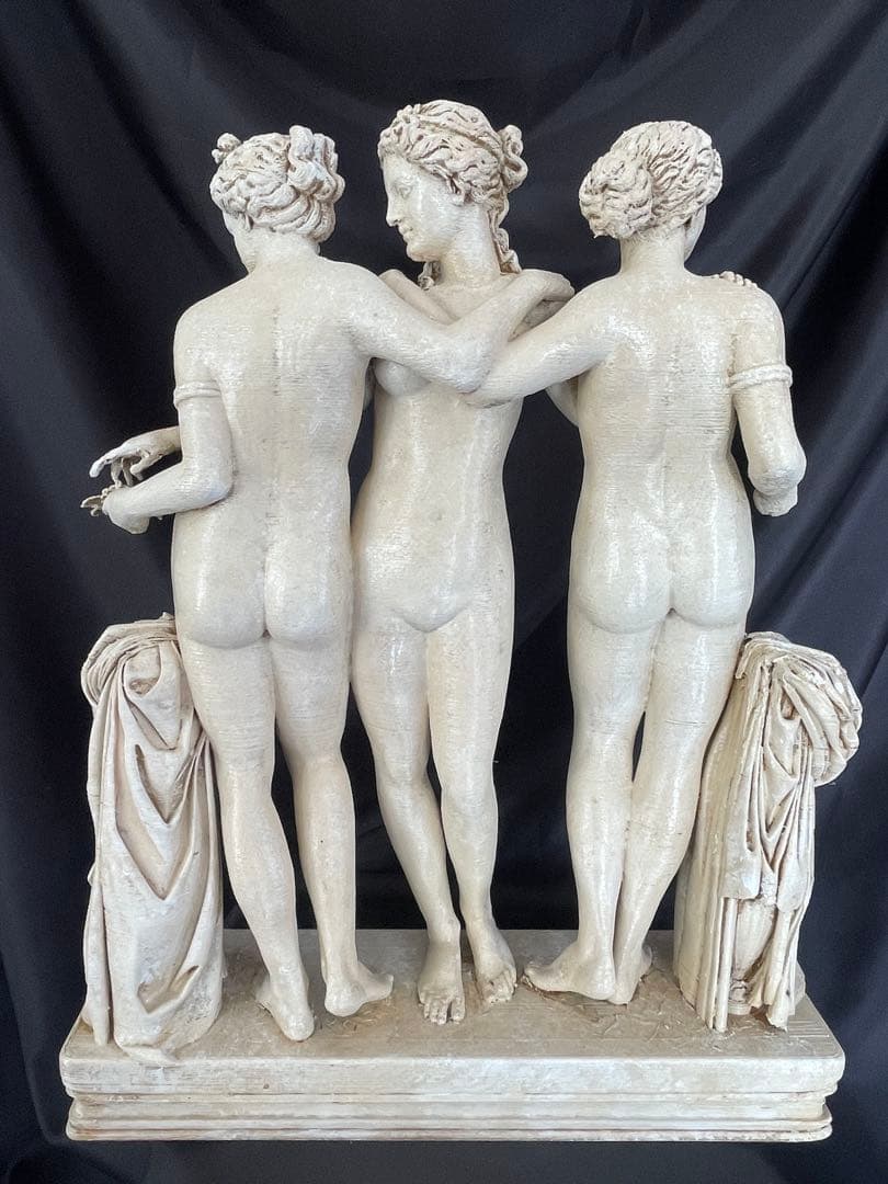 三美神 レプリカ 彫刻 高さ47cm ギリシャ・ローマ神話