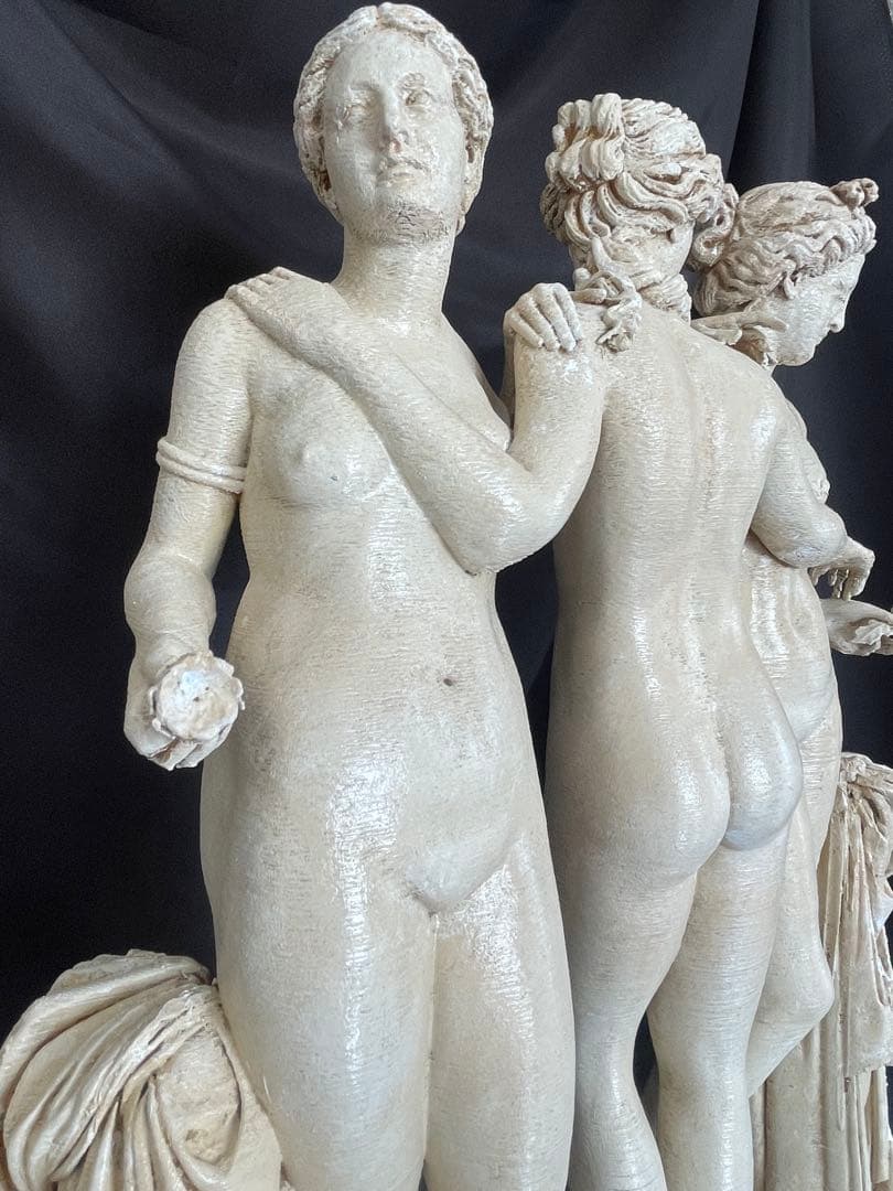 三美神 レプリカ 彫刻 高さ47cm ギリシャ・ローマ神話