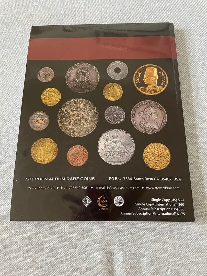 【超希少】STEPHEN ALBUM RARE COINS オークションカタログ