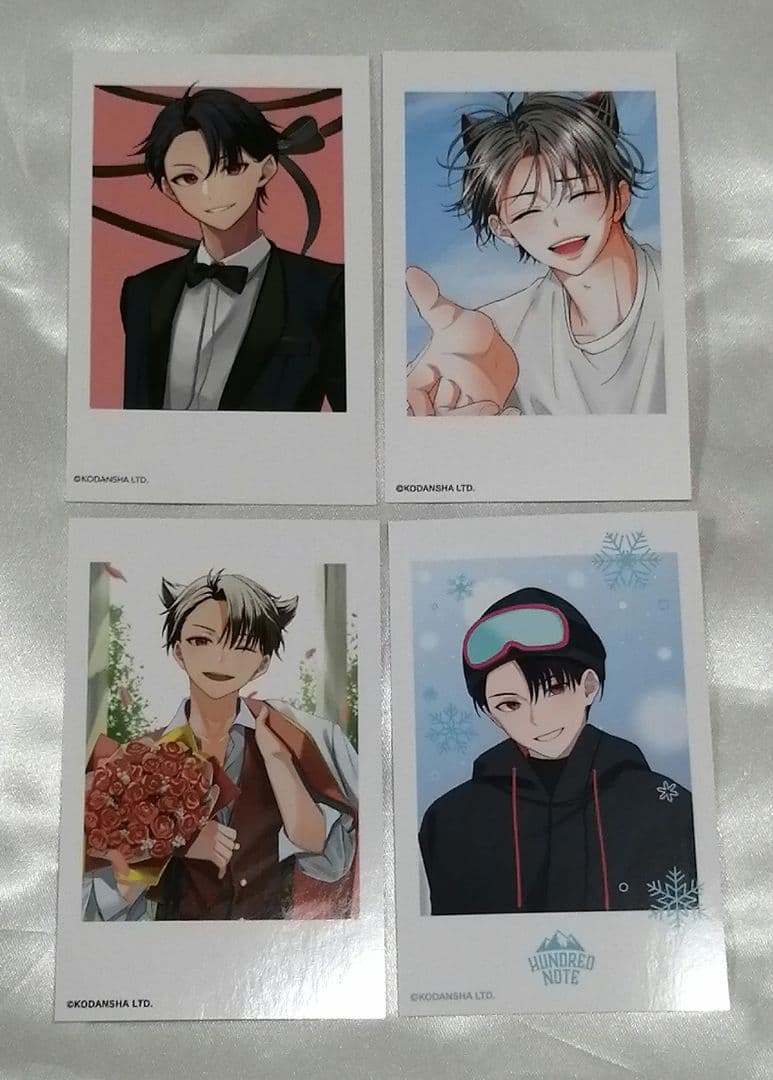 ハンドレッドノート　チェキ　全種類　まとめ