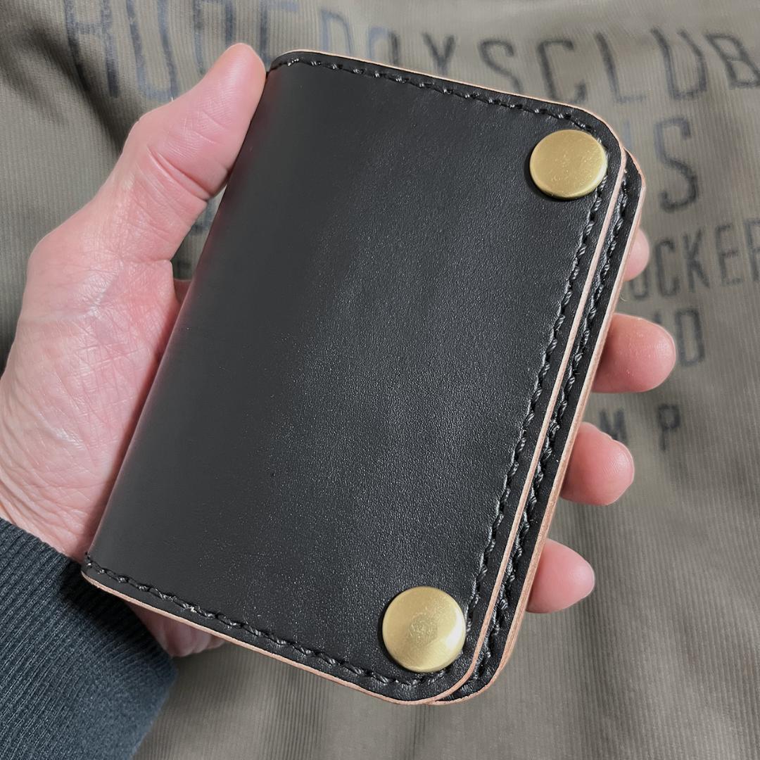 トラッカーウォレット ショートトラッカーウォレット 国産牛革 茶芯 #346