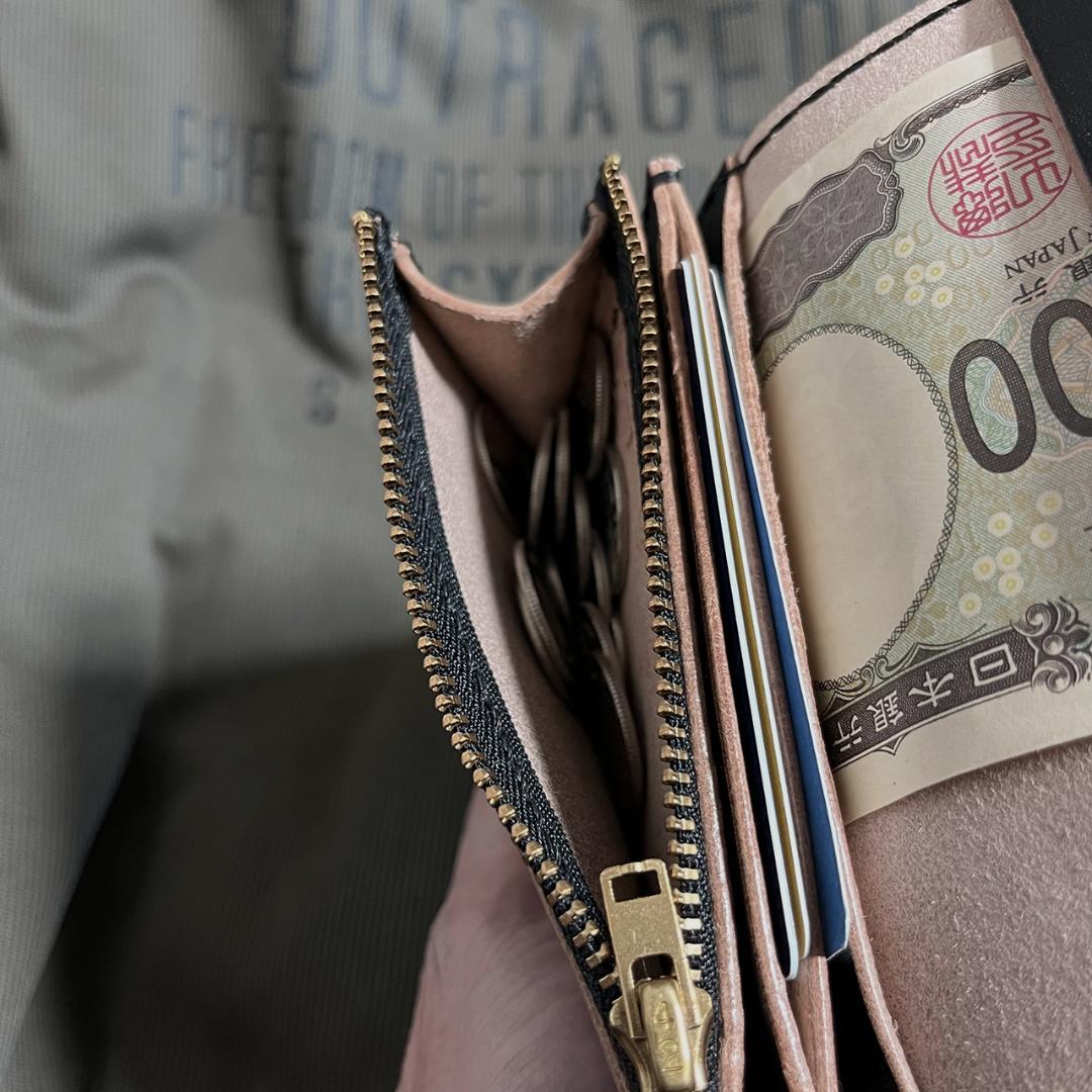 トラッカーウォレット ショートトラッカーウォレット 国産牛革 茶芯 #346