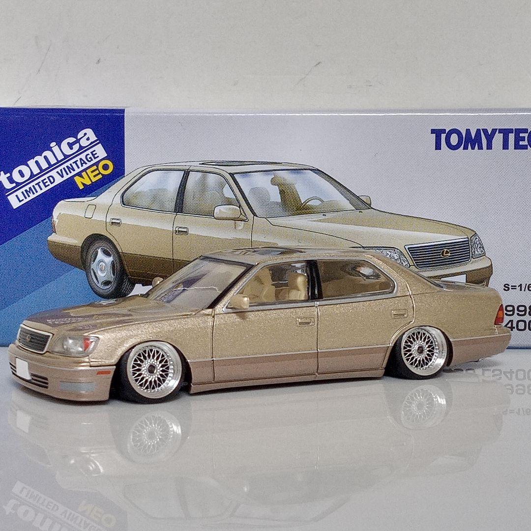 TLV LEXUS LS400 ベージュ 改　BBS SUPER RS