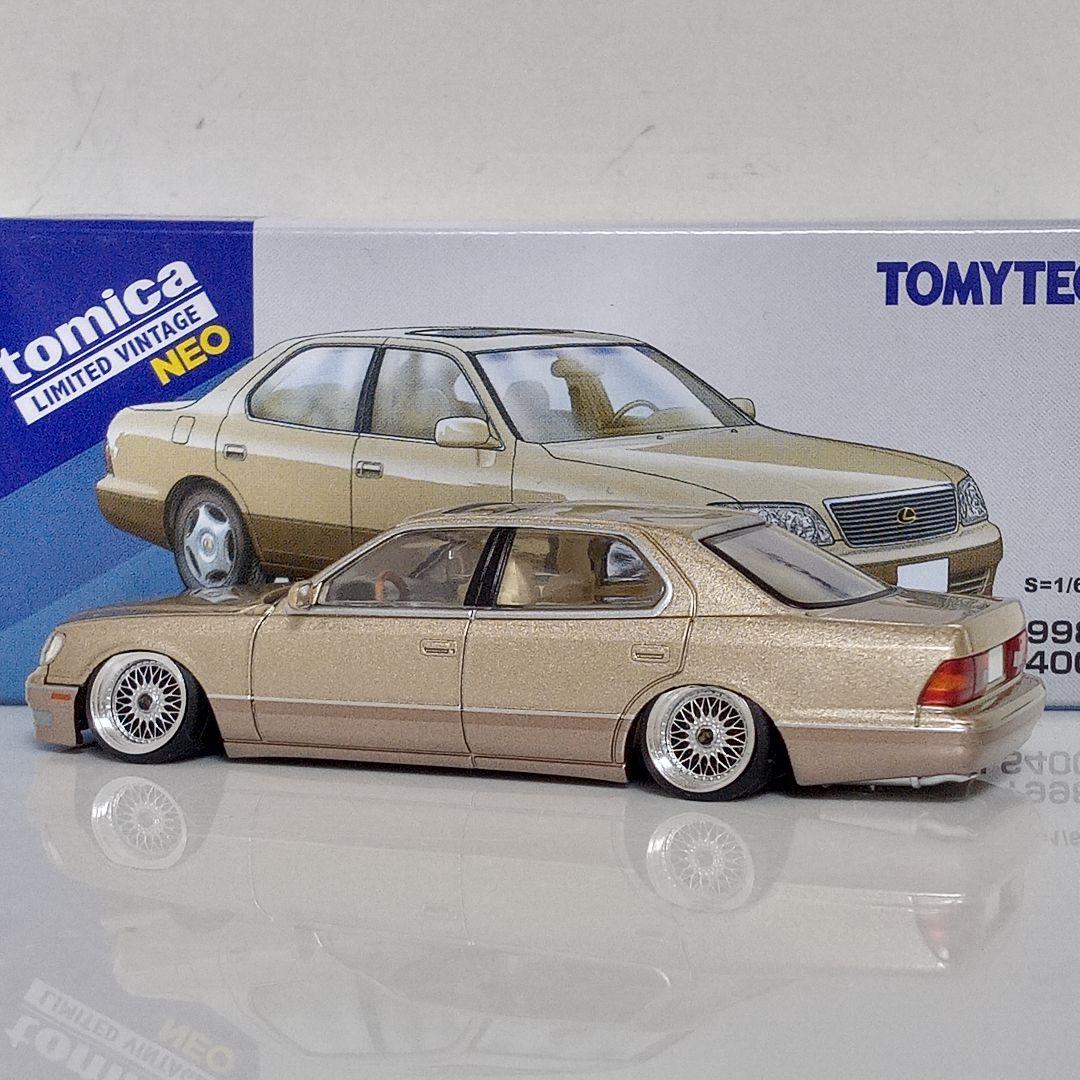 TLV LEXUS LS400 ベージュ 改　BBS SUPER RS