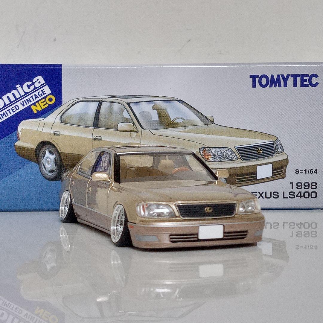 TLV LEXUS LS400 ベージュ 改　BBS SUPER RS