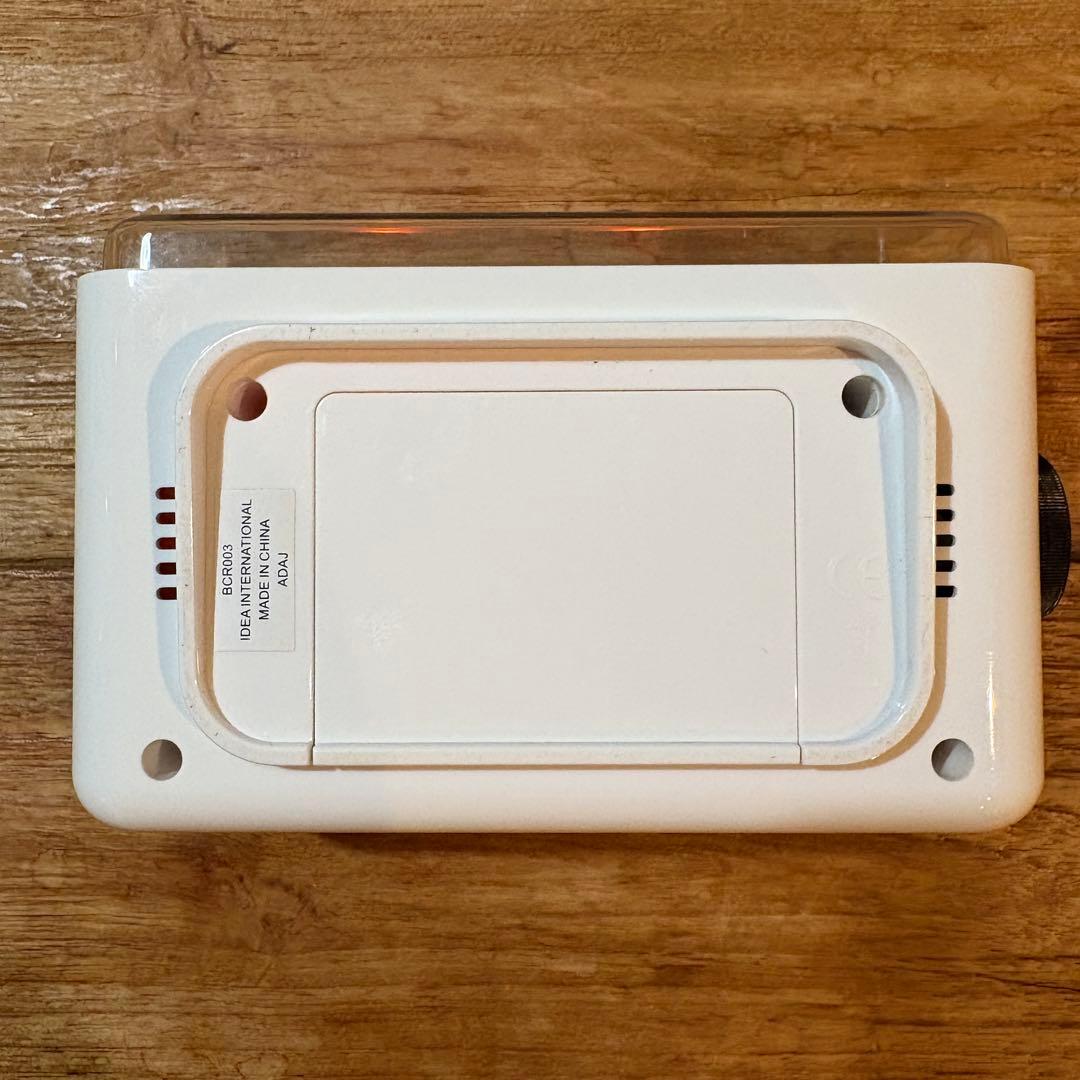 BRUNO デジタル電波時計 ホワイト BCR003