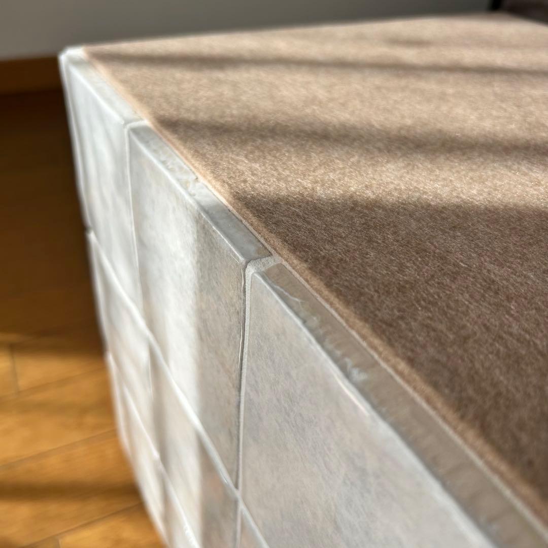 【今週限定値下げ】タイルキューブ サイドテーブル オブジェ タイル雑貨