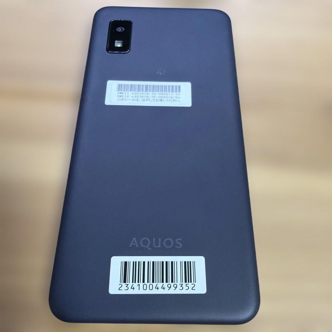 SHARP AQUOS wish3 ブラック アクオス　シャープ　ウィッシュ