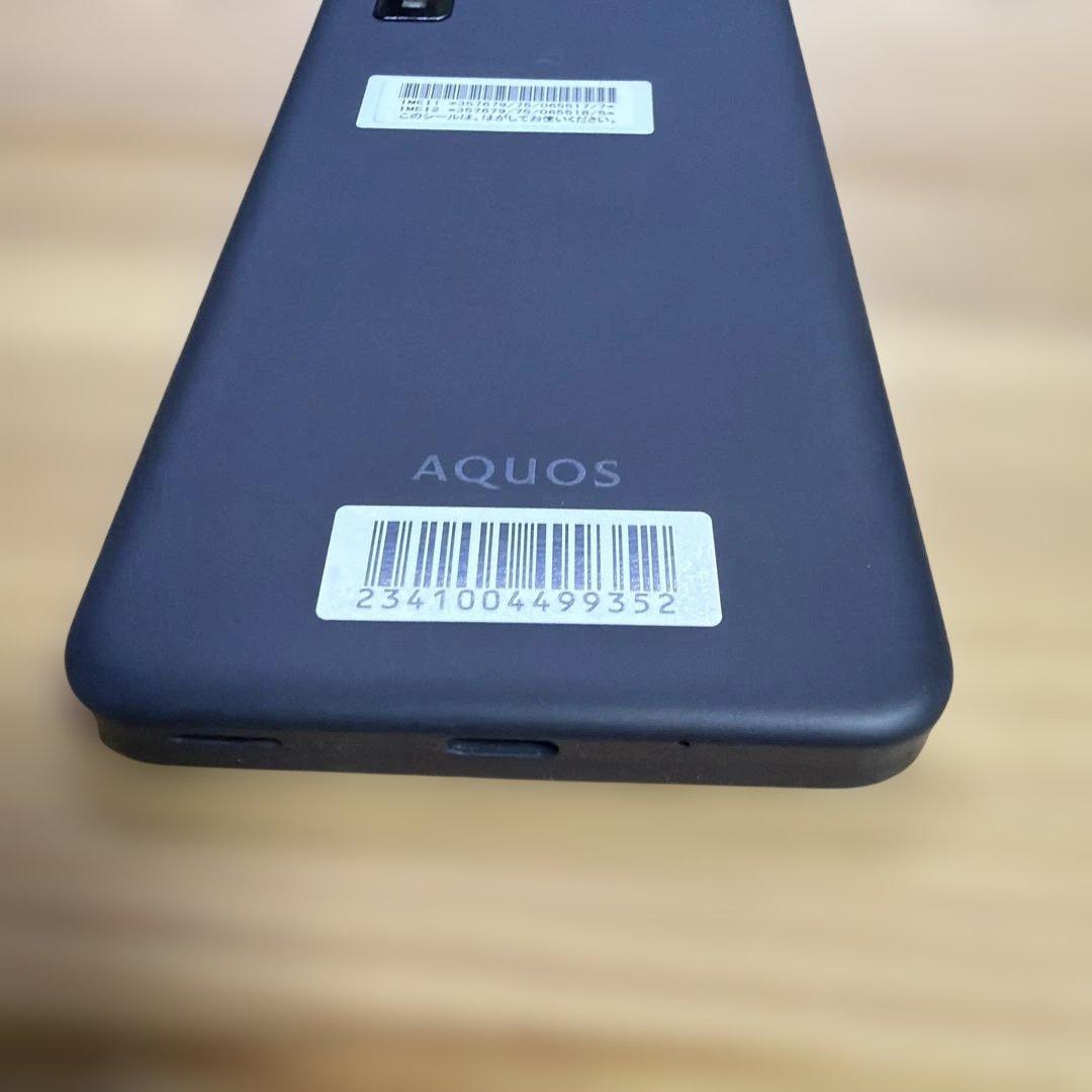 SHARP AQUOS wish3 ブラック アクオス　シャープ　ウィッシュ