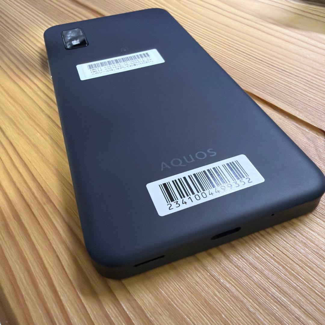 SHARP AQUOS wish3 ブラック アクオス　シャープ　ウィッシュ
