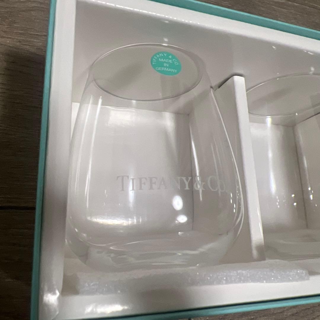 未使用　Tiffany & Co. ロックグラス2個セット