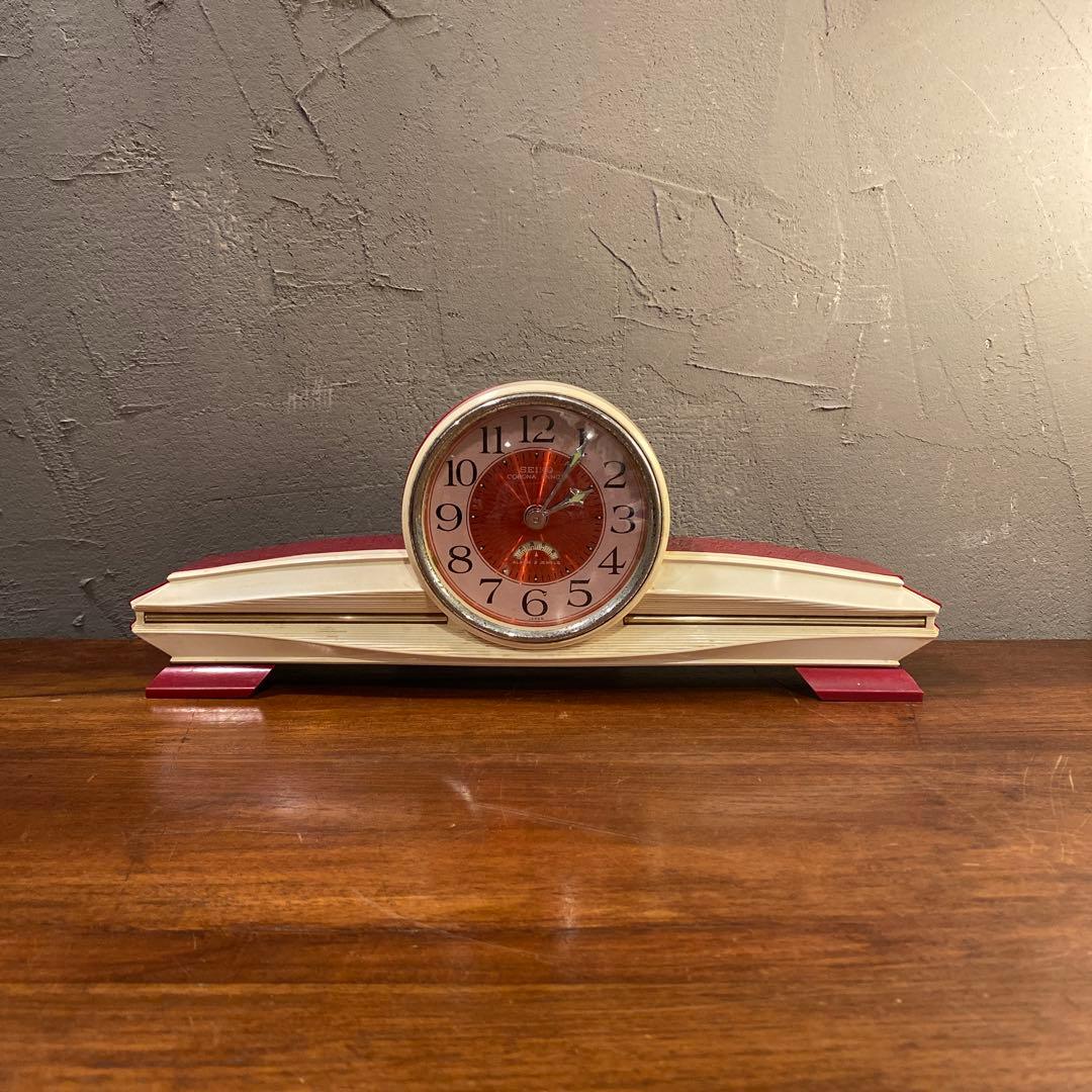 ミッドセンチュリー SEIKO コロナファンシー 置き型手巻き時計