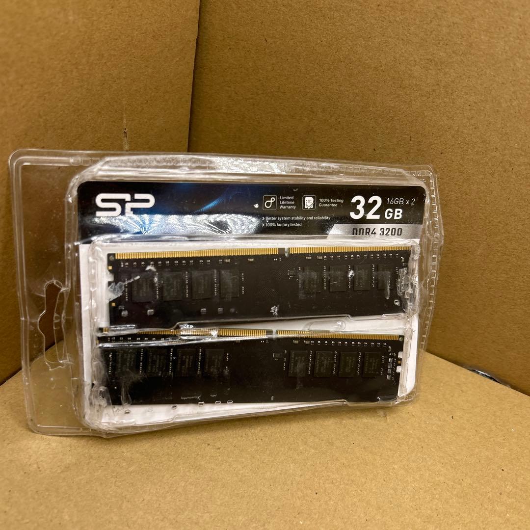 訳あり　シリコンパワー　DDR4 3200 16GB x 2枚