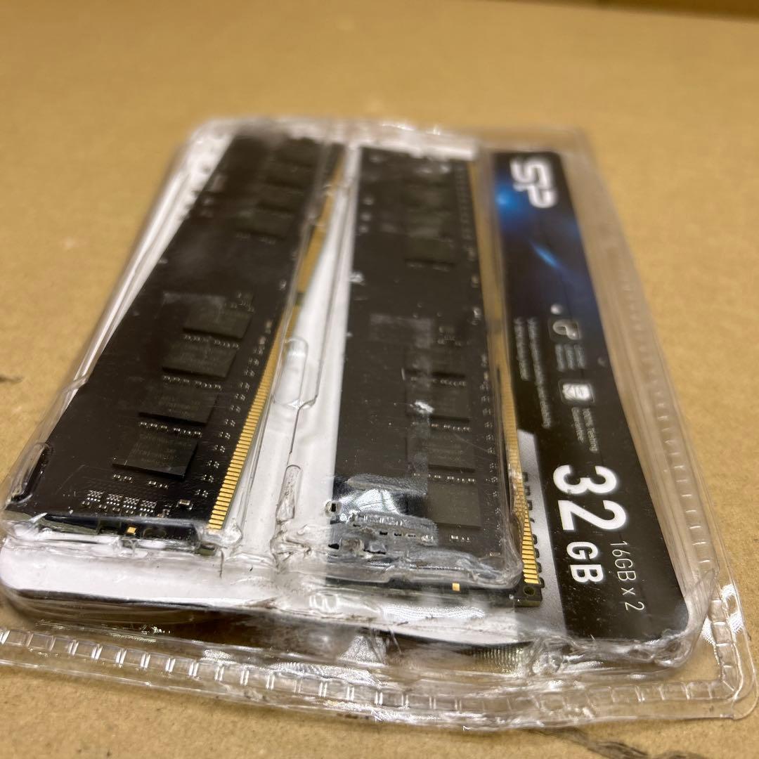 訳あり　シリコンパワー　DDR4 3200 16GB x 2枚