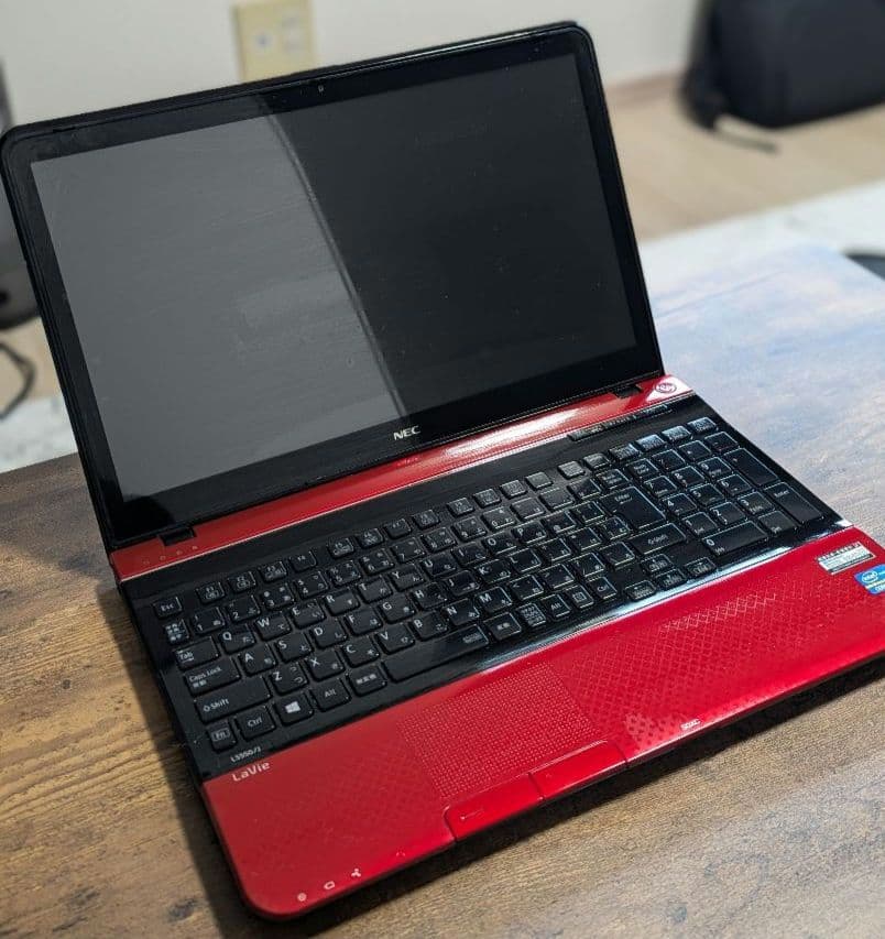 NEC ノートPC LaVie Windows8 レッド