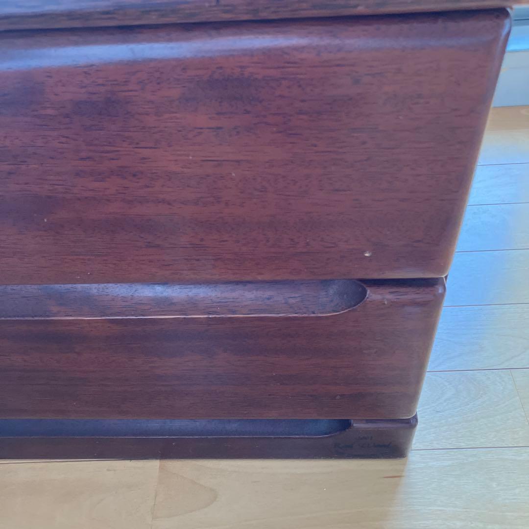 2段引き出し収納★ローチェスト