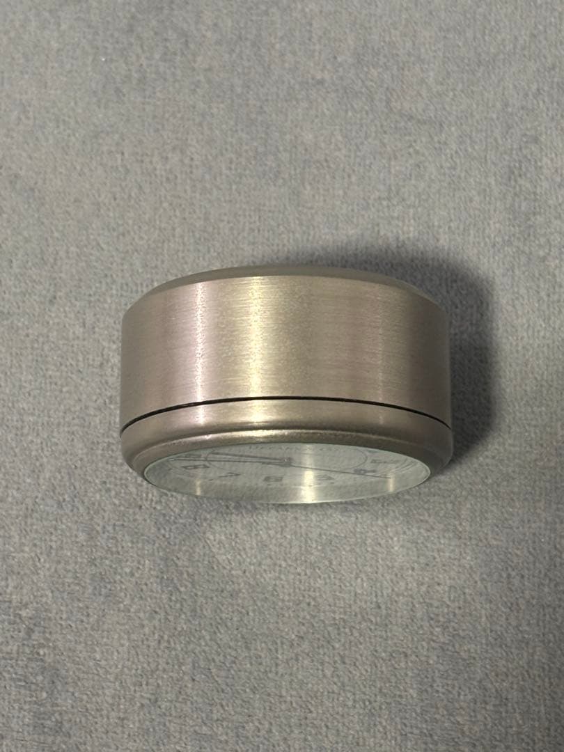 電池交換済 TIFANY&Co. ティファニー 丸型置時計 シルバー インテリア