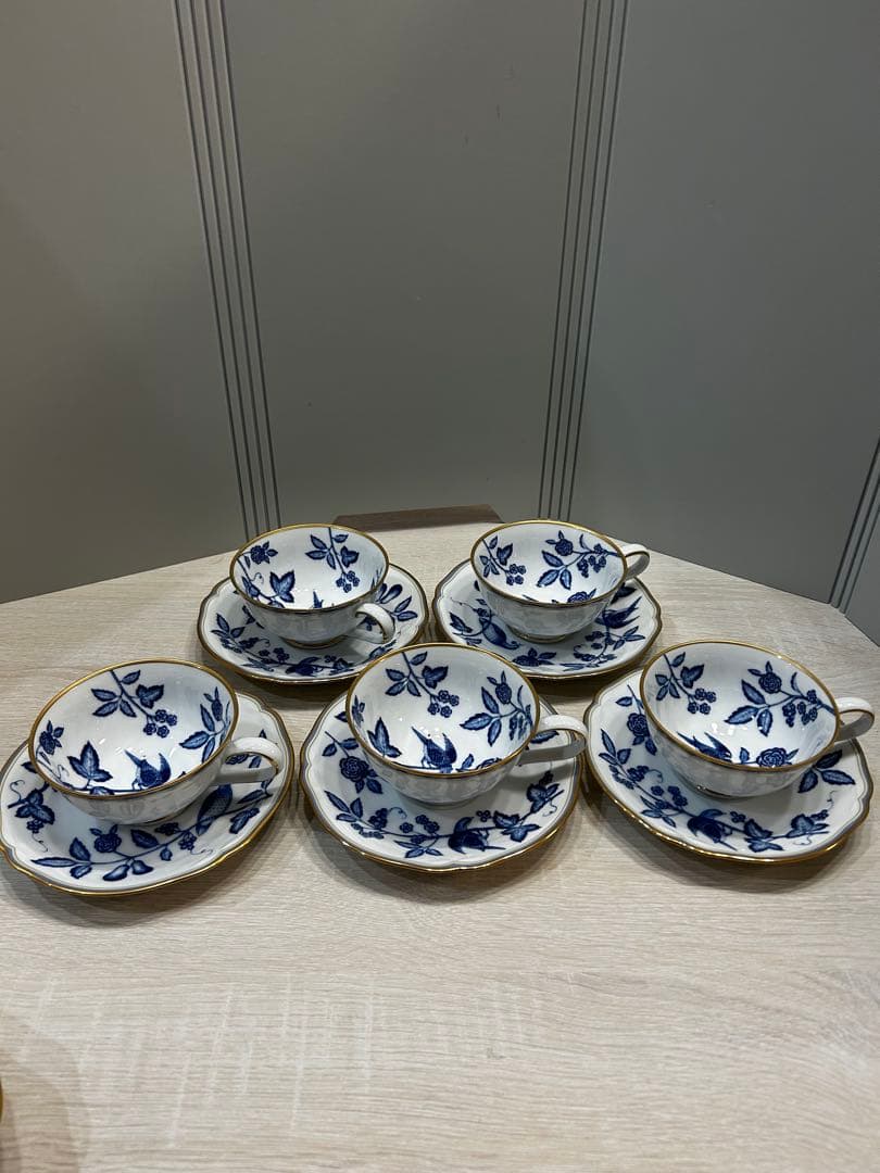 ノリタケ　ラピスマナー　サロンセット