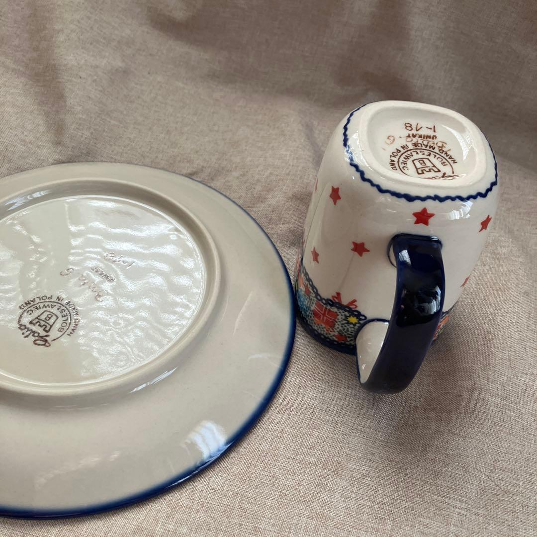 ポーリッシュポタリー　ポーランド食器　クリスマス