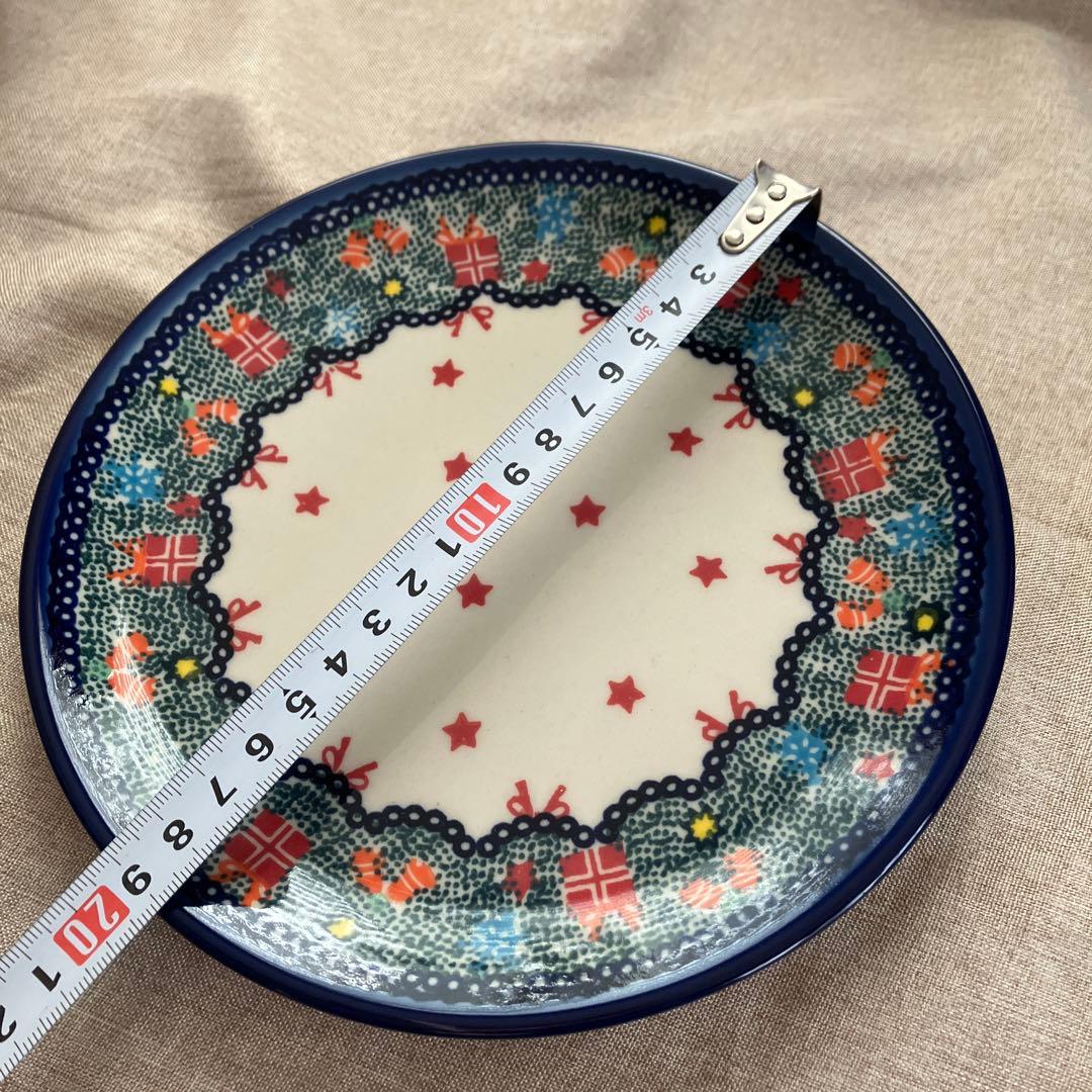 ポーリッシュポタリー　ポーランド食器　クリスマス