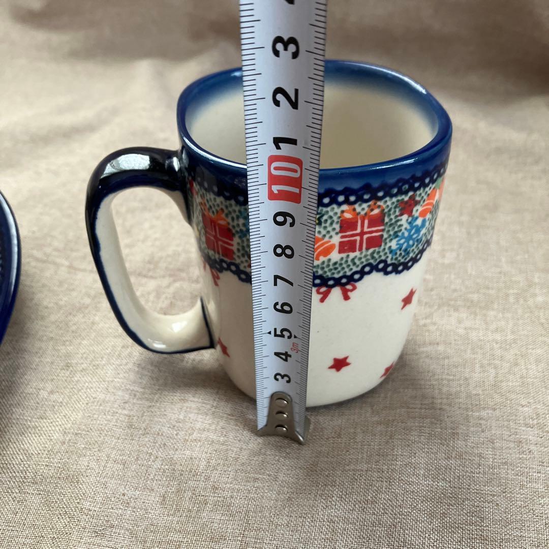 ポーリッシュポタリー　ポーランド食器　クリスマス