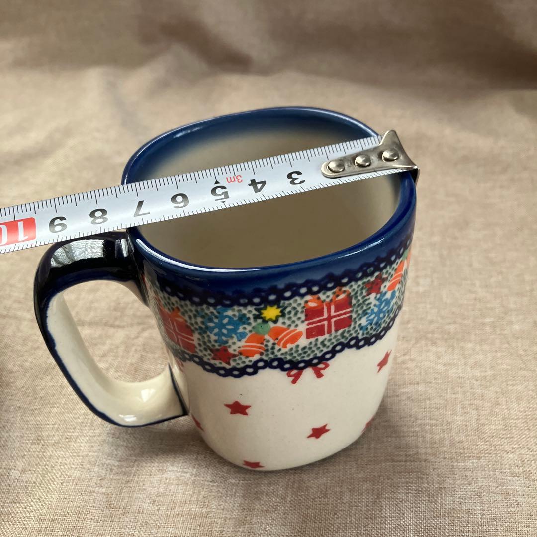 ポーリッシュポタリー　ポーランド食器　クリスマス