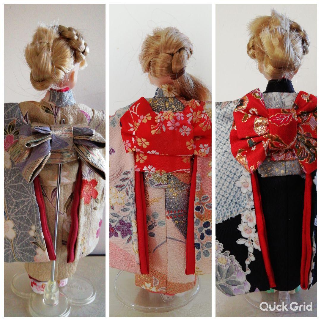 リカちゃん着物　振袖　３着