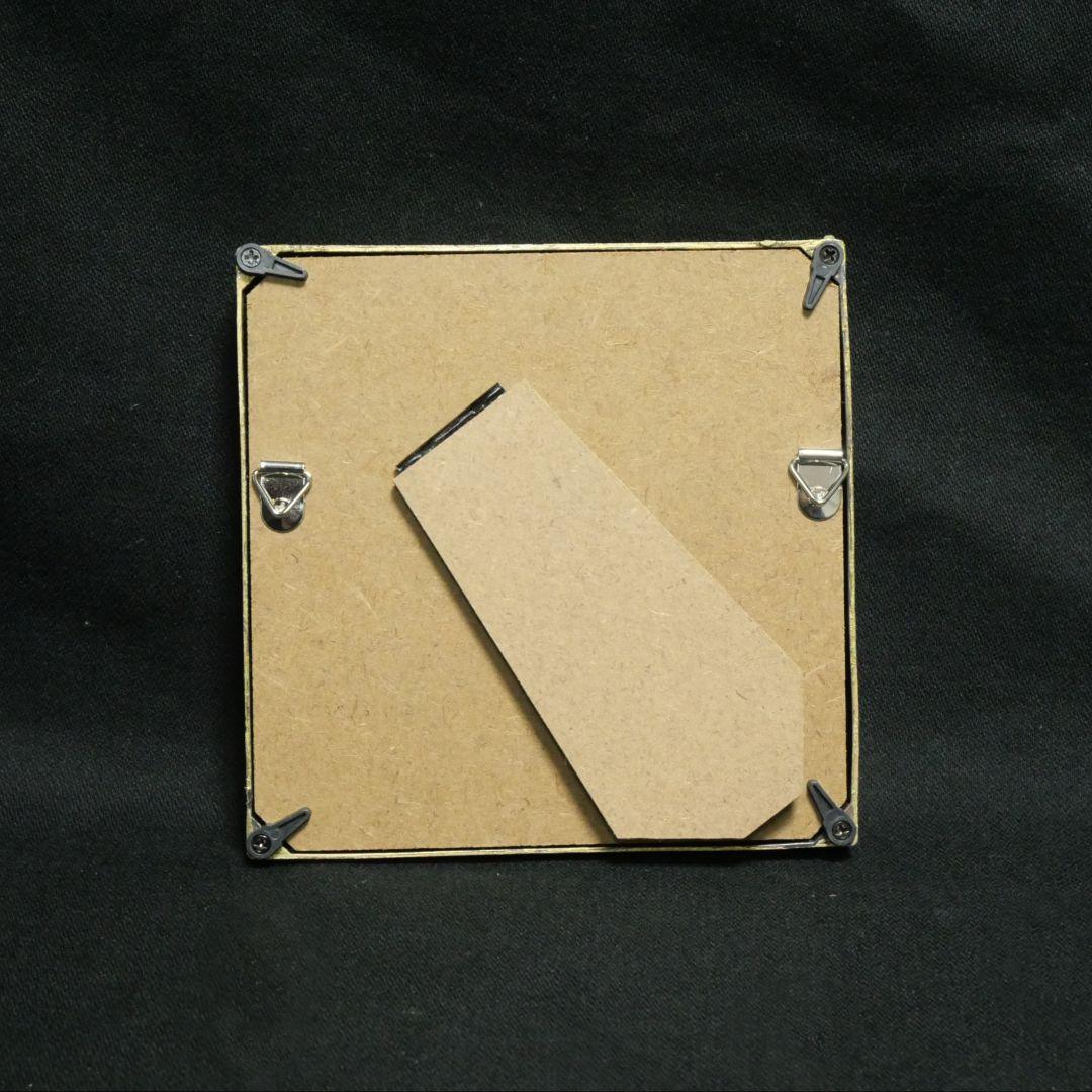 【金運・開運】油絵 ミニ絵画 「黄金富士山」原画 額縁・ラッピング付